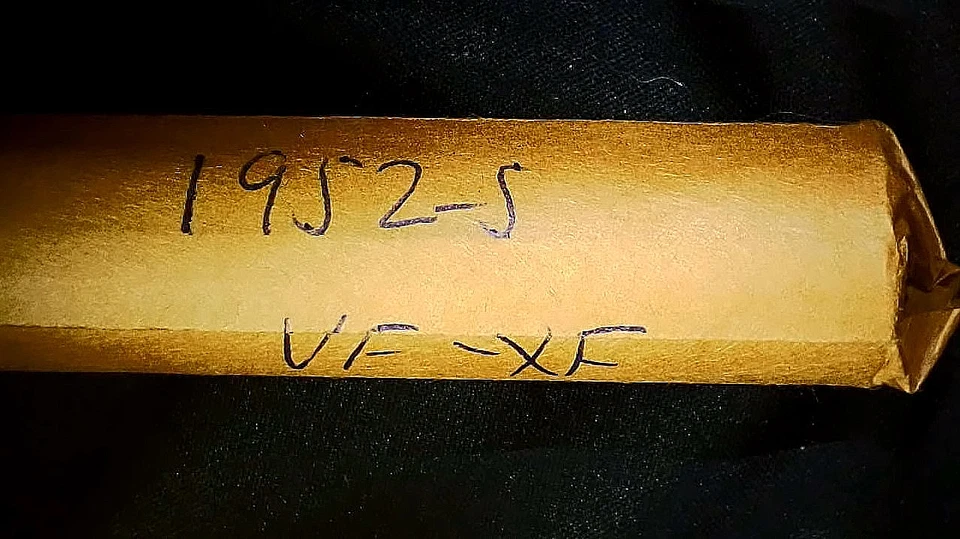 Rollo de centavo de trigo 1952-S - ¡¡¡EN ROLLO DE BANCO INTACTO DESDE 1961!!!" Foto 3 de 4