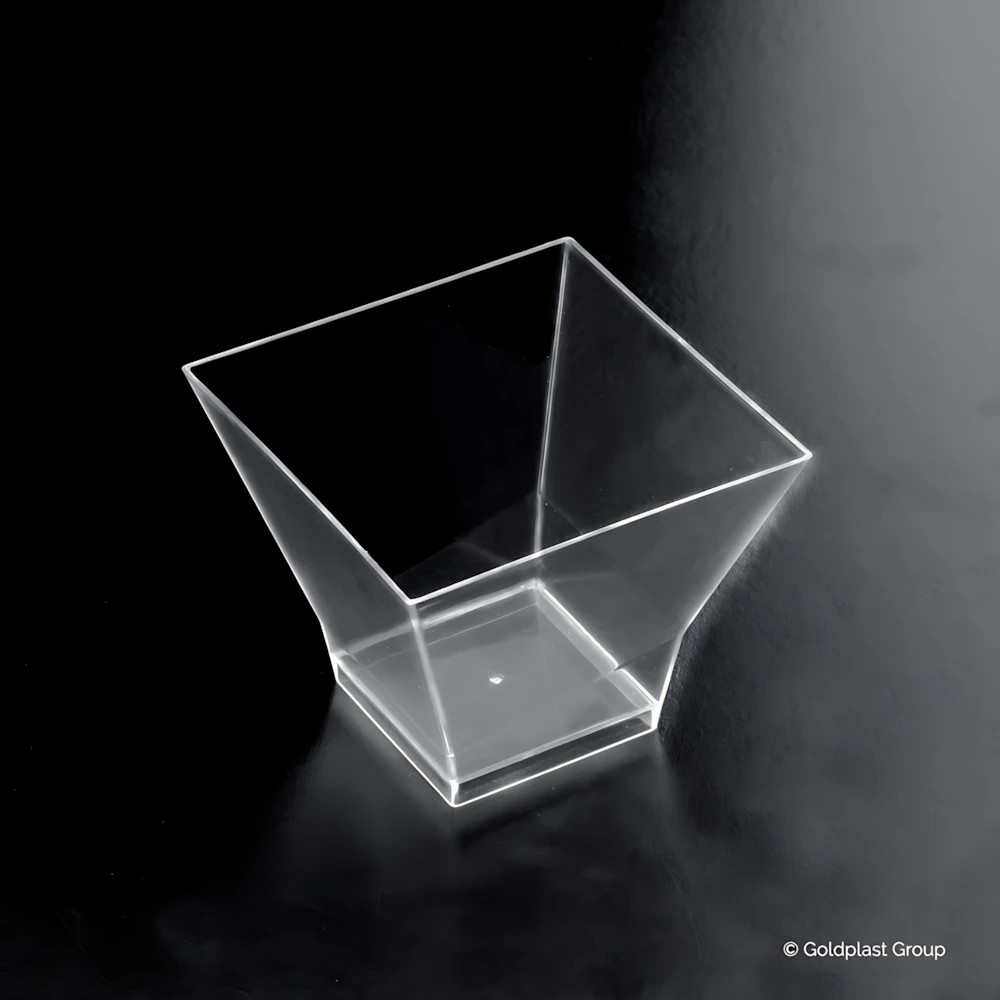 Coppette Pagota trasparenti 120cc, 25pz.