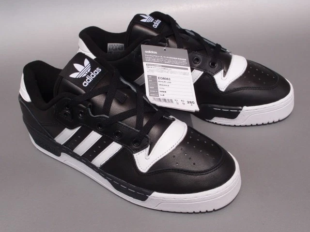 Adidas Originals Rivalry Low 2020 pelle nera EG8063 senza scatola uomo Us10