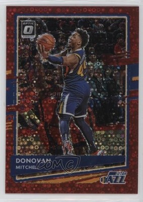 2020 Panini Donruss Optic Fast Break Red Prizm 59/85 Donovan Mitchell #30 11qd