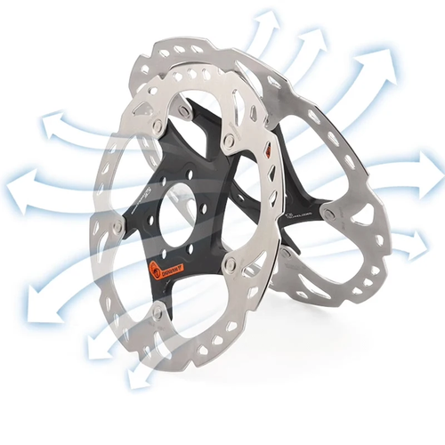 Rotore Disco Shimano XT SM-RT86 MTB 160 180 203mm Tecnologia Ghiaccio - Foto 6 di 12