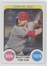 2022 Topps Heritage High Number Now & Then Jared Walsh #NAT-15 0ed