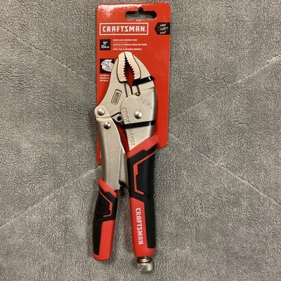 Craftsman 10 in. Alloy Steel Curved Jaw Locking Pliers new in factory packaging
