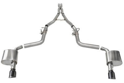 CORSA Performance 21072BLK 2.75'' Xtreme 4.5'' Black for 15-23 Dodge Charger SRT