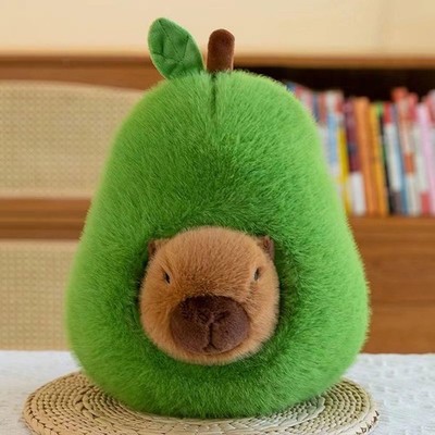 Capybara Plüschtier, Stofftier, schöne Wohndeko, Cartoon realistisch