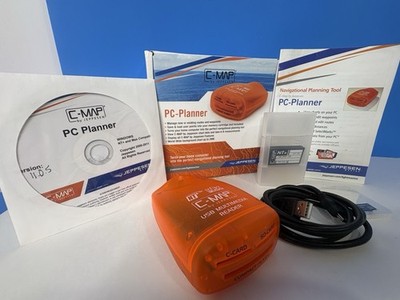 C-Map PC Planner Map Navigation Planning Tool USB Multimedia Reader  by Jeppesen