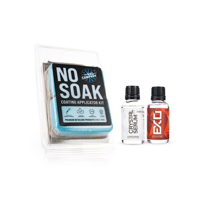 The Rag Company Gtechniq CSL Ceramic Coating & EXO 30 ml No Soak Coating Appl...
