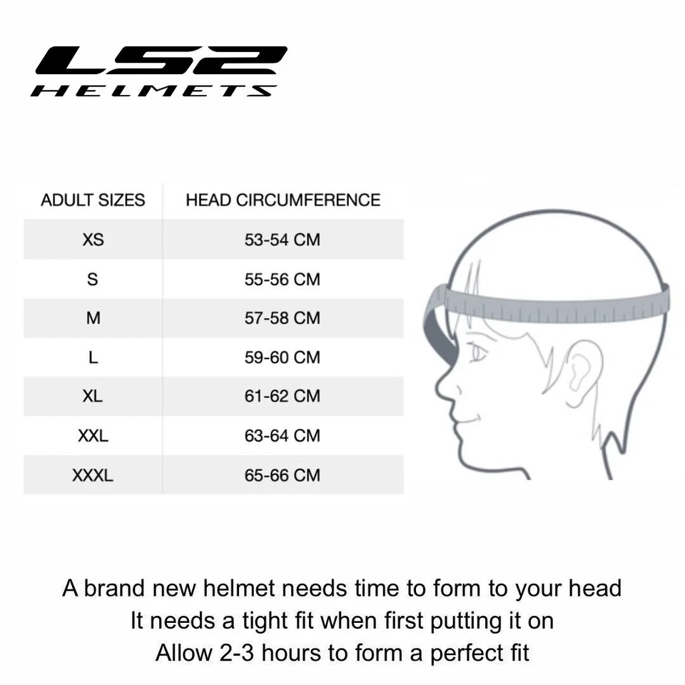 Casque LS2 FF908 Strobe II blanc brillant massif - Photo 2/4