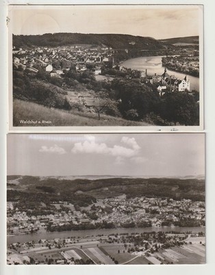 AK  Waldshut am Hochrhein ,  2 alte Karten