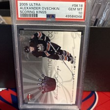 2005-06 Fleer Ultra - Scoring Kings Alex Ovechkin #SK18 (RC)