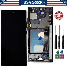 For Samsung Galaxy Note 20 Ultra 5G N986 LCD Display Touch Screen Assembly Frame