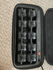 TopStyler InStyler Heated Ceramic Styling Shells Hair Curlers with Hard Case