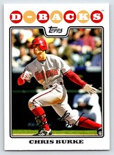 2008 Topps Updates & Highlights #UH103 Chris Burke Arizona Diamondbacks