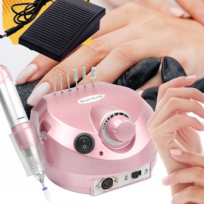 Elektrische Nagelfeile Set 45000 U/Min Maniküre Pediküre Set Nail Drill Machine