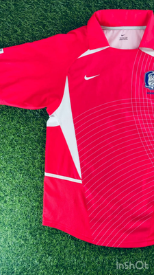 South Korea 2002 Official Jersey Shirt Kit – US M – Nike, Vintage