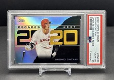 2020 TOPPS CHROME UPDATE MLB #DNC-18 Shohei Ohtani Angels Decade’s Next PSA 10