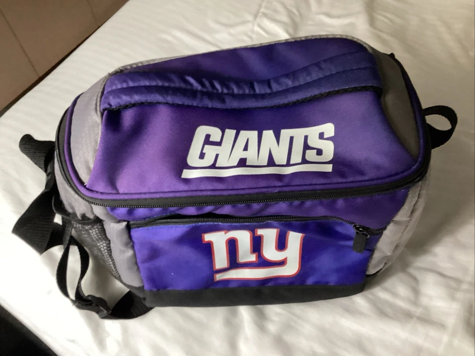Bolsa de almuerzo refrigeradora aislada de fútbol americano de los New York Giants NFL Rawlings Foto 3 de 4