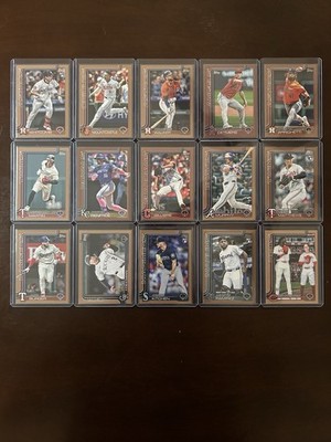 Topps 2025 Rookie 15 Card Lot Whitcomb Walker Arrighetti Detmers Serial # /2025