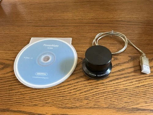 Griffin Technology PowerMate Programmable USB Black Controller Knob