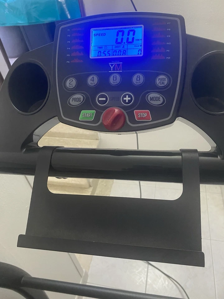 TAPIS ROULANT ELETTRICO PIEGHEVOLE 12 KM/H CARDIO BLUETOOTH APP KINOMAP E ZWIFT - Immagine 3 di 4