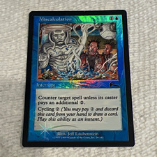 誤算 Miscalculation 英語 foil 4枚 MTG 誤算 Miscalculation 英語 foil 4枚 MTG 誤算 Miscalculation 英語