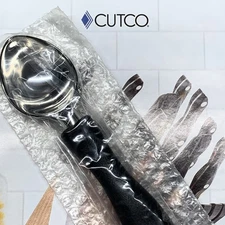 NEW Cutco Ice Cream Scoop Black Ergonomic Rubber Handle Forever Warranty 1503