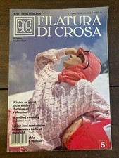 Filatura di Crosa Knitting Pattern Book Italian Winter 1986 Collection