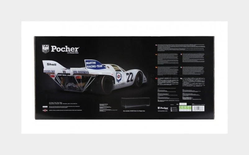 POCHER HK122F PORSCHE - 917K 4.9L TEAM MARTINI RACING N 22 WINNER 24h LE MANS 19 - Immagine 2 di 2