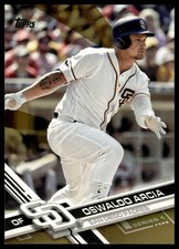 2017 Topps #184 Oswaldo Arcia Gold #/2017