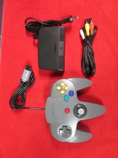N64 Parts Bundle Controller Power Adapter And AV Cable Brand New 0477