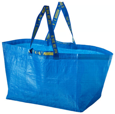 IKEA FRAKTA Tasche groß Umzug, Aufbewahrungsbeutel 55x37x35cm 71 L