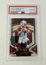 2019 Panini Select Kyler Murray #1 Rookie Selections RC Card PSA 10. rookie card picture