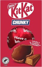 KitKat Chunky Milk Chocolate Small Easter Egg, 110g (Pack Of 6) -New Easter Gift