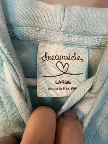 myrtle beach hoodie Large Dreamsicle NWT Tie Dye - Picture 3 of 6