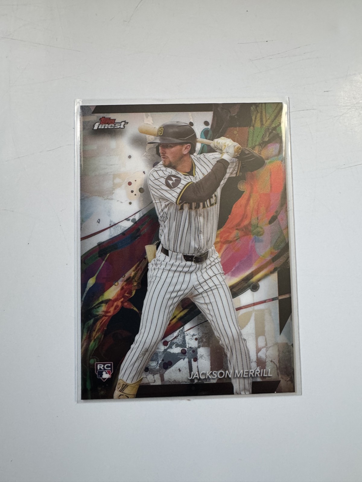 2024 Topps Finest - Common Jackson Merrill #96 (RC)