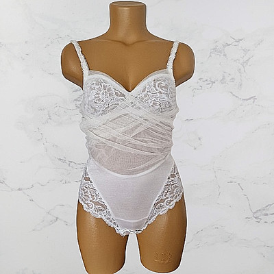 La Perla * Exklusiver Body aus Spitze, Tüll & Satin 70B  aus Sylter Boutique