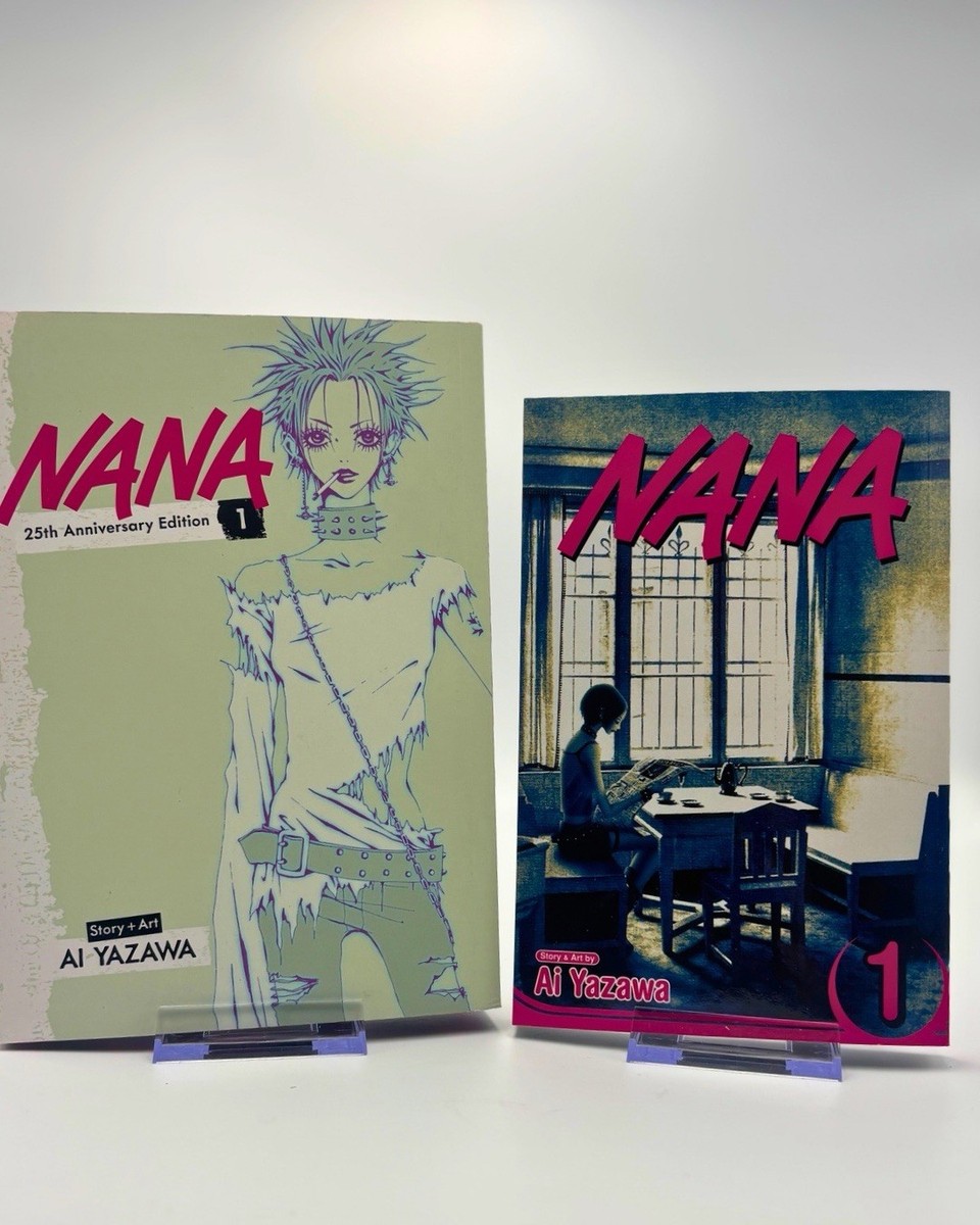 Nana Vol 1 Manga Set Classic + 25th Anniversary Edition Ai Yazawa
