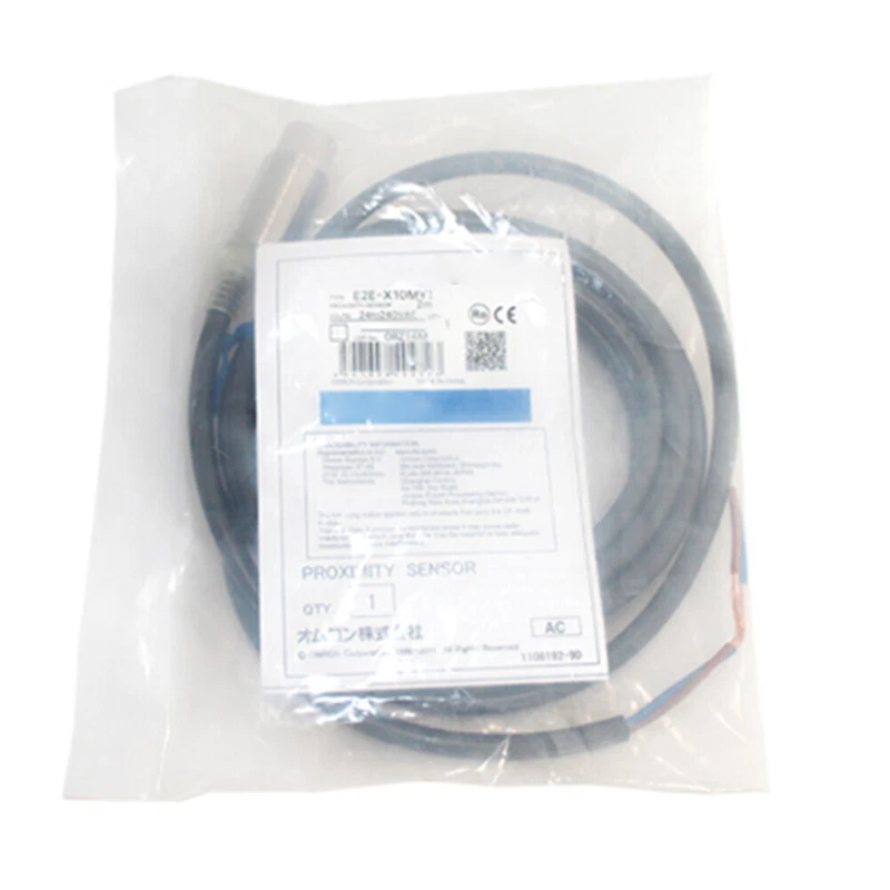 OMRON E2E-X10MY1 AC 2 wire 24-240V For Proximity Sensor new in box in stock - Image 2 of 2