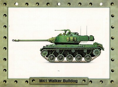 M41 Walker Bulldog (USA) (1951) / Infokarte