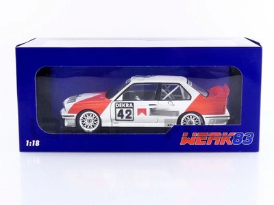 Werk 83  BMW BMW M3 (E30) DTM ZOLDER 1991 COR EUSER #42 1/18 Scale New!