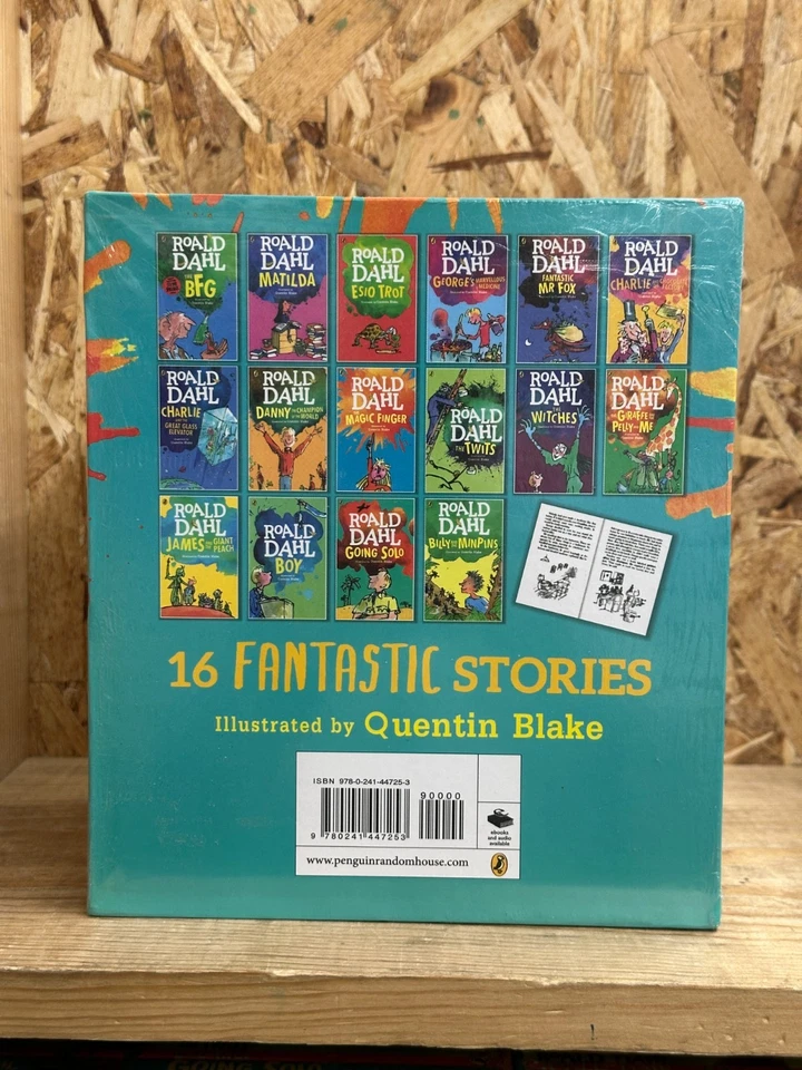 Roald Dahl Collection 16 Book Box Set By: Quentin Blake - Good - Image 4 of 4