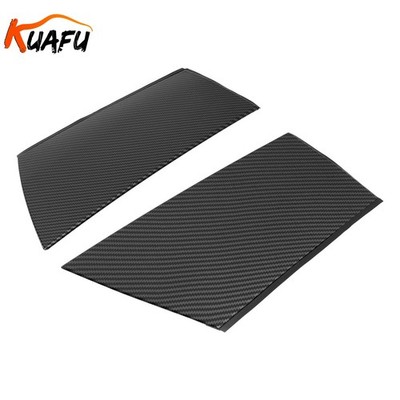 Fits 09-20 Nissan 370Z Pillar Molding Trim Cover Left & Right Carbon Fiber Look