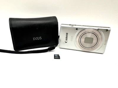 Canon IXUS 185 silber Digitalkamera 8x Zoom HD-Video mit Zubehörpaket - Bild 1 von 4