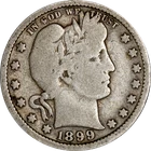 1899-O Barber Quarter