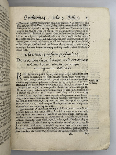 Luis de Molina's Concordia 1588 FIRST EDITION: Molinism Anti-Calvinism VERY RARE - Picture 4 of 18