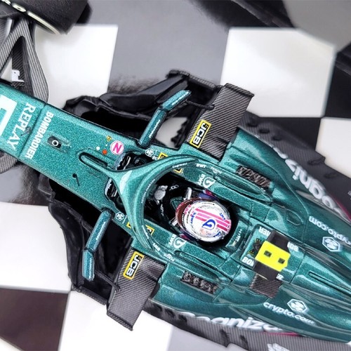 2021 Sebastian Vettel Aston Martin F1 Team AMR21 Monaco GP - 1/43 Minichamps - Bild 3 von 3
