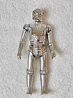 1978 Kenner Star Wars Death Star Droid Chrome Figure Hong Kong • Loose