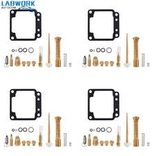 4 X Carburetor Rebuild Kits for Yamaha XJ650 Carb Repair Jet Seal Kits 1980-1984