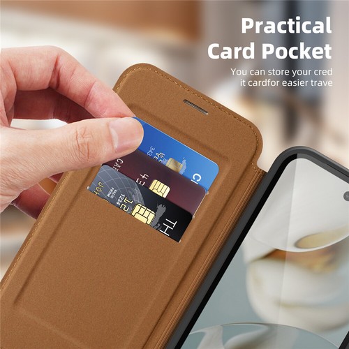 For Google Pixel 8 9 Pro XL 9A Magnetic Magsafe Flip Leather Wallet Case Cover - Picture 60 of 78