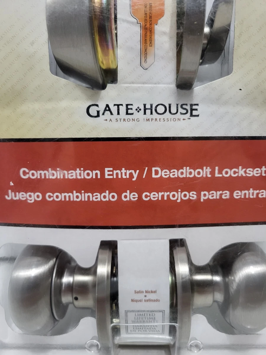 Gatehouse clearance lock set